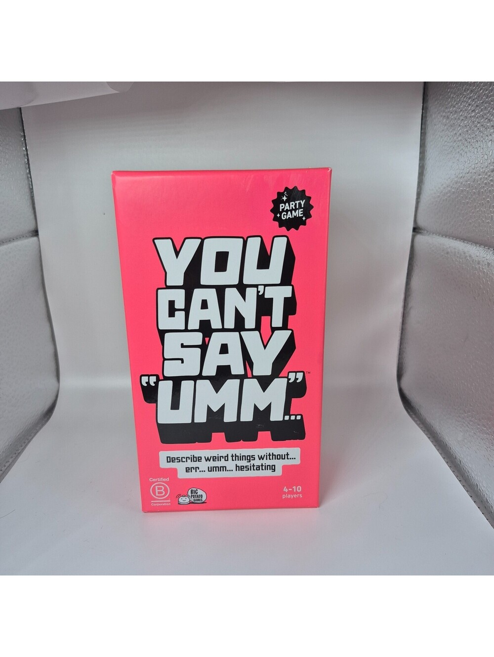 NEW You Can't Say UMM: A Party Game for Family and Adults